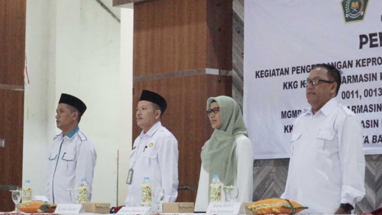 Pembukaan Pengembangan Keprofesian Berkelanjutan KKGMI Banjarmasin – 5 Agustus 2024