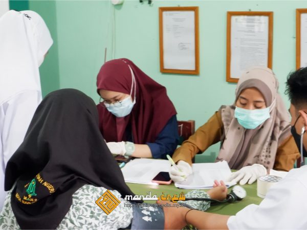 Pemeriksaan kesehatan kelas 11  -  28  Februari 2023